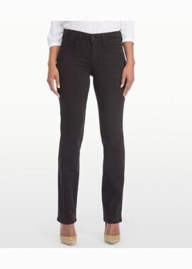NYDJ Women's Straight Leg Legging Jean Gray Wash Size 14